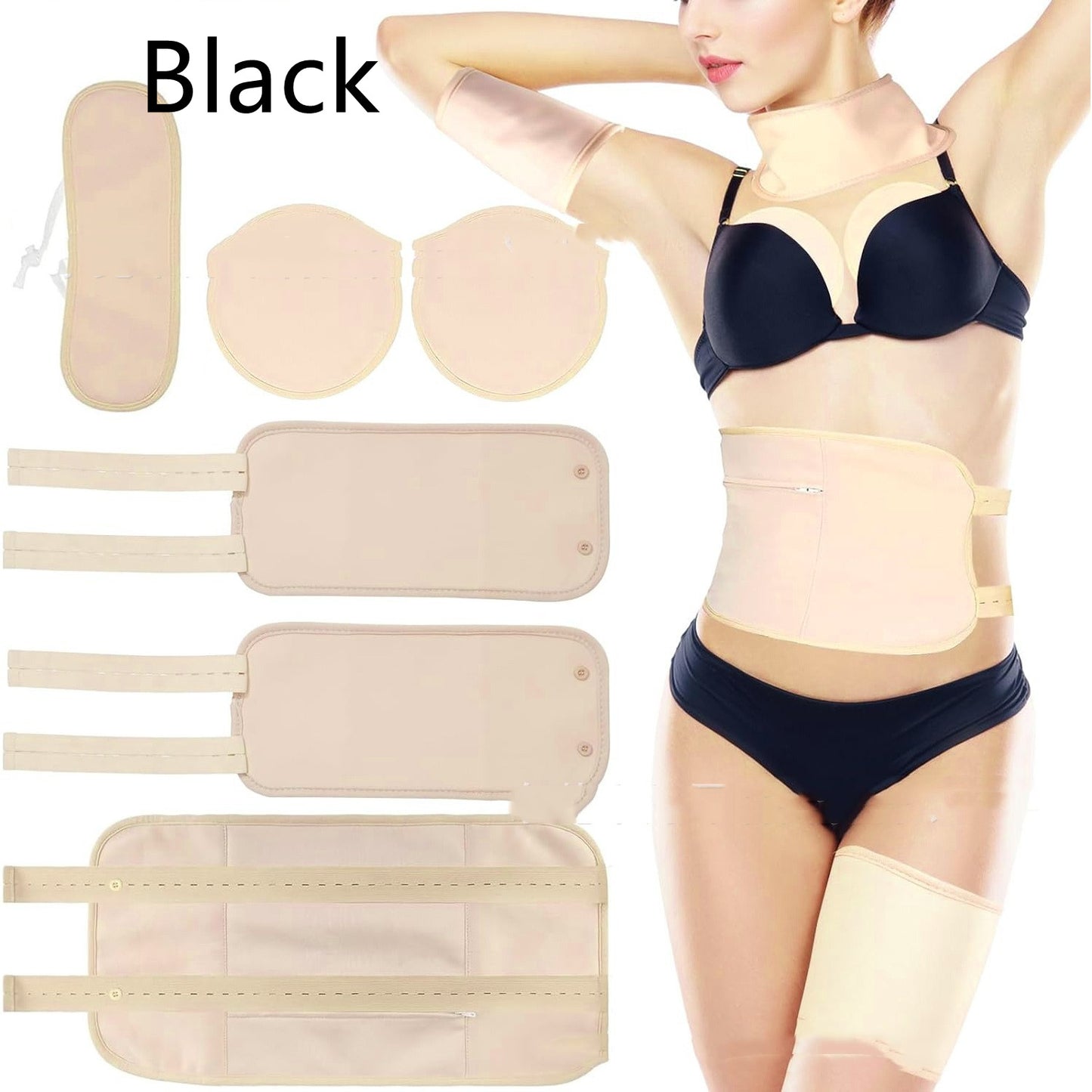 6 Pieces Reusable Soft Organic Cotton Suit