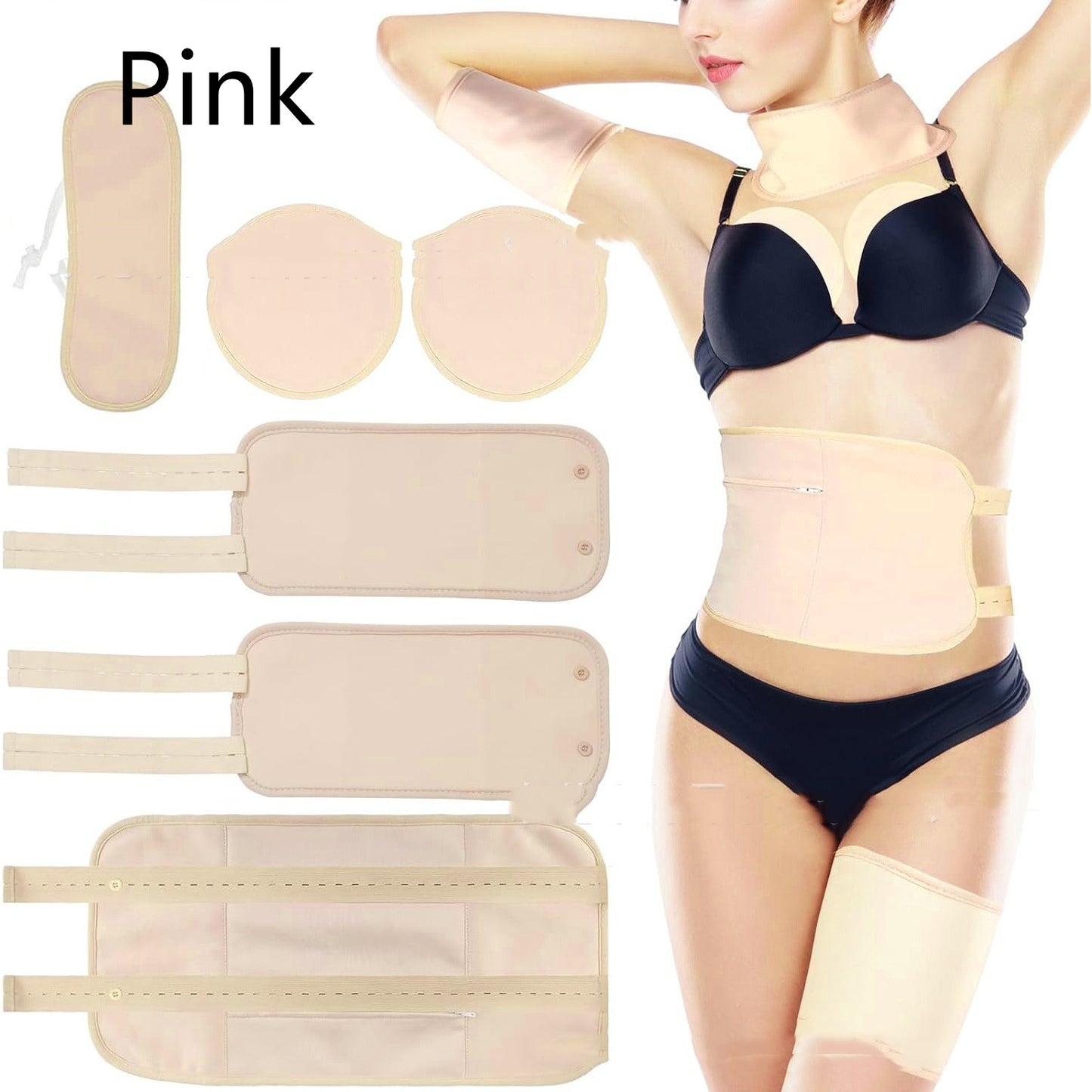 6 Pieces Reusable Soft Organic Cotton Suit